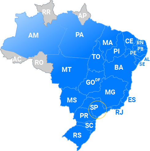 mapa do brasil data center